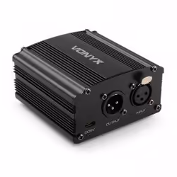 Power Dynamics Vonyx VDX10, Transformateur PS, Noir, Compact, 100-240 V, 50-60 Hz, 90 mm
