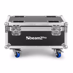 BeamZ FL200 étui pour projecteur Aluminium, mousse Noir, Argent