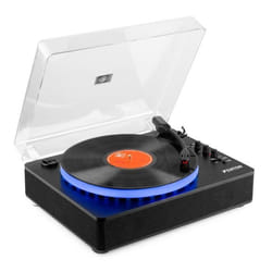 Fenton RP162LED Tourne-disque à entraînement direct Noir