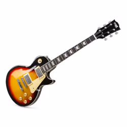 Max GigKitSB Guitare électrique Classique 6 cordes Noir, Marron