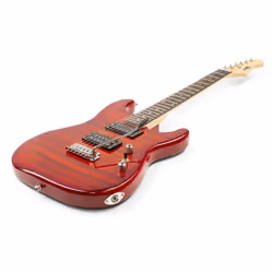 Max GigKitQDR Guitare électrique Classique 6 cordes Rouge - Vue supplémentaire 4