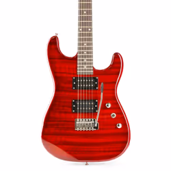 Max GigKitQDR Guitare électrique Classique 6 cordes Rouge - Vue supplémentaire 7