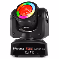 BeamZ Panther 60R Adapté à une utilisation à l'intérieur Disco par light Noir