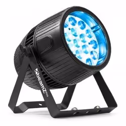 BeamZ BWA550Z, Projecteur Disco, Noir, IP65, OLED, LED, 19 lampe(s)