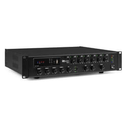 Amplificateur 100V - POWER DYNAMICS - PMP240 - 240 Watts - 6 Zones - Connectivité Bluetooth