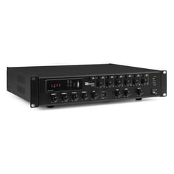 Amplificateur 100V - POWER DYNAMICS - PMP360 - 360 Watts - 6 Zones - Connectivité Bluetooth