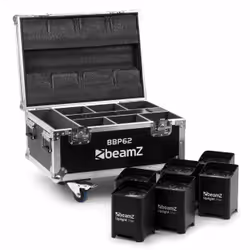 BeamZ BBP62 Adapté à une utilisation à l'intérieur Disco par light Noir