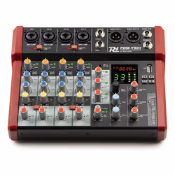 Power Dynamics PDM-Y601 6 canaux 20 - 20000 Hz Noir