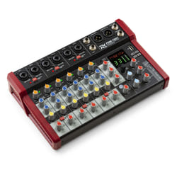 Power Dynamics PDM-Y801 8 canaux 20 - 20000 Hz Noir, Rouge