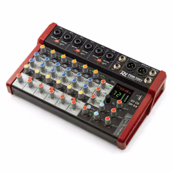 Power Dynamics PDM-Y801 8 canaux 20 - 20000 Hz Noir, Rouge
