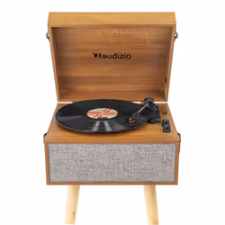 Audizio Fremont Tourne-disque entraîné par courroie Noir, Gris Automatique - Vue supplémentaire 4