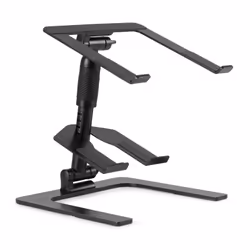 Vonyx DJLC2, Support pour ordinateur portable et tablette, Noir, Synthétique ABS, Métal, 15 kg, 260 - 360 mm, 1,95 kg