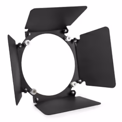 BeamZ 150.813, Porte de grange, Noir, BeamZ, 239 g, 130 mm, 130 mm