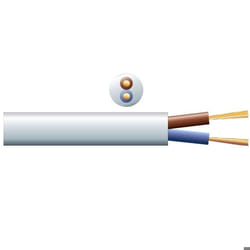 PD Connex RX12W - Câble Haut-Parleur 2x 15mm² - Bobine de 100 Mètres - Blanc