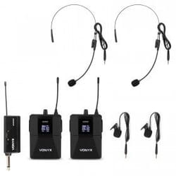 Vonyx WM552B Noir Microphone de scène/direct