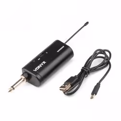 Vonyx WM552B Noir Microphone de scène/direct