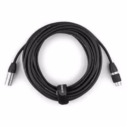 PD-Connex CX109-12 Cordon DMX IP 65, XLR 5 pôles mâle / XLR femelle, 12m, XLR (5-pin), Mâle, XLR (5-pin), Femelle, 12 m, Noir