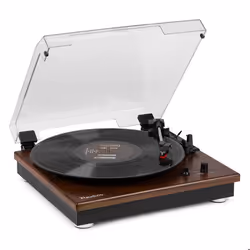 Audizio RP112AD Platine Vinyle Bluetooth IN & OUT - Couleur Acacia haut-parleurs stéréo intégrés