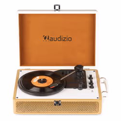 Audizio RP119G Tourne-disque entraîné par courroie Bronze, Marron Automatique
