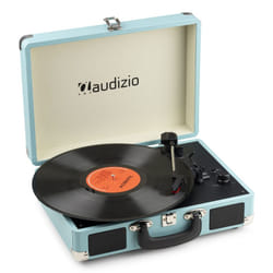 Audizio RP116BL Tourne-disque entraîné par courroie Bleu