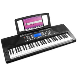 Max Rhapsody61P Piano Électronique 61 Touches Sensibles à la Vélocité Connexion MIDI et Pédale de Sustain