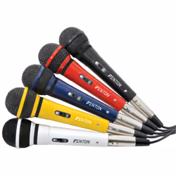 Skytec DM120, Microphone de karaoké, -71 dB, 100 - 10000 Hz, 600 Ohm, Cardioïde, Dynamique