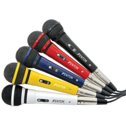 Skytec DM120 Noir, Bleu, Rouge, Blanc, Jaune Microphone de karaoké
