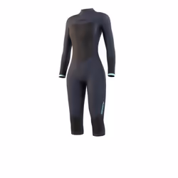 Combinaison néoprène femme - MYSTIC - Longarm Shortleg 3/2mm - Bzip - Imperméable - Night Blue