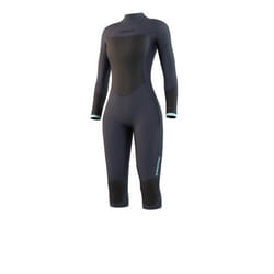 Combinaison néoprène femme - MYSTIC - Longarm Shortleg 3/2mm - Bzip - Imperméable - Night Blue