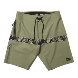 Boardshort Homme - MYSTIC - Intuition High Performance - Olive Green - Respirant - Pour Surf