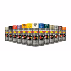 Couche de finition Hard Hat Ral-couleurs vert herbe RAL 6010 500ml - RUST-OLEUM - 2138