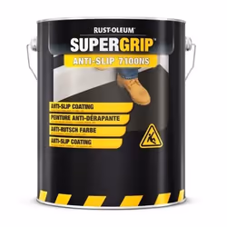 Peinture antidérapante - Rust-Oleum - SUPERGRIP 1K - Brillant - 5L