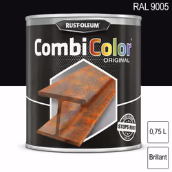 Peinture fer CombiColor Original 750ml RUST-OLEUM • Primaire et couche de finition tout-en-un • Pour une application sur la r ...