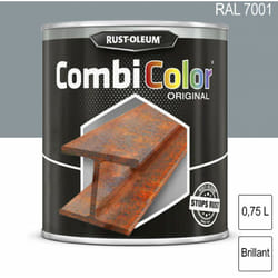 Rust-oleum - Peinture fer CombiColor Original ral 7001 Gris argent brillant 750ml
