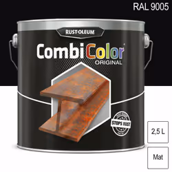 Peinture fer CombiColor Original 2,5L RUST-OLEUM • Primaire et couche de finition tout-en-un • Pour une application sur la ro ...