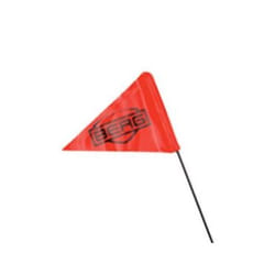 Drapeau à Plumes Cocktail 2,7 M - Avec Mât Et Piquet - Publicité Extérieure Événements - Sans Vent