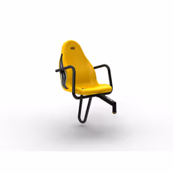 BERG Siège Duo John Deere, 5 an(s), Plastique, Métal, Jaune, Blanc, Noir