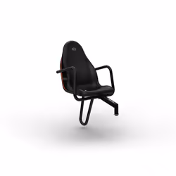 BERG Siège Duo Black Edition, 5 an(s), Plastique, Métal, Noir, Rouge