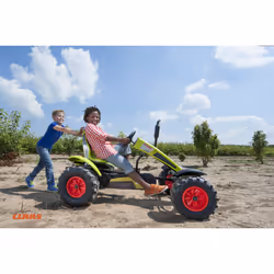 BERG Kart à pédales avec XL-frame CLAAS avec 3 vitesses