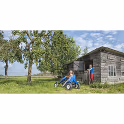 BERG Kart à pédales avec XL-frame New Holland avec 3 vitesses