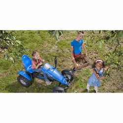 BERG Kart à pédales avec XL-frame New Holland avec 3 vitesses