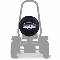 BERG Roue De Secours Jeep, 5 an(s), Acier, Plastique, Caoutchouc, Noir