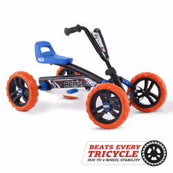 BERG Kart à pédales Buzzy Nitro, 2 an(s), Métal, Plastique, Multicolore