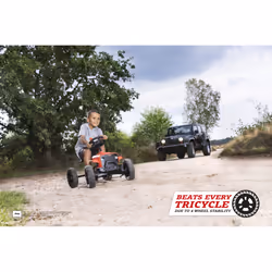 BERG Kart à pédales Buzzy JEEP Rubicon