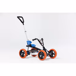 BERG Kart à pédales Buzzy Nitro 2-in-1 incl. barre de poussée
