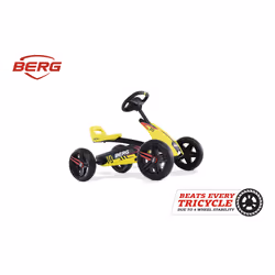 BERG Kart à pédales Buzzy Aero, 2 an(s), Vert, Noir