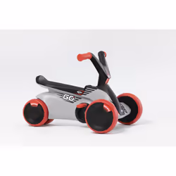 BERG Porteur et kart à pédales GO² SparX rouge, 0,8 an(s), Noir, Rouge