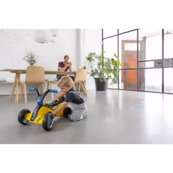 BERG Porteur et kart à pédales GO² SparX jaune