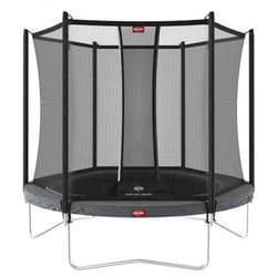 BERG Favorit trampoline Regular 270 cm grey + Safety Net Comfort