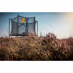 BERG Favorit trampoline Regular 270 cm grey + Safety Net Comfort